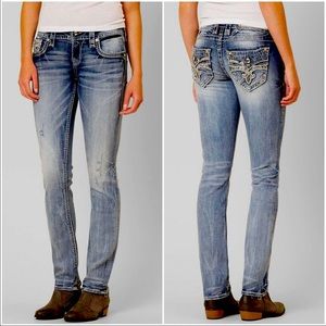 Rock Revival Straight Lily Jeans NWOT